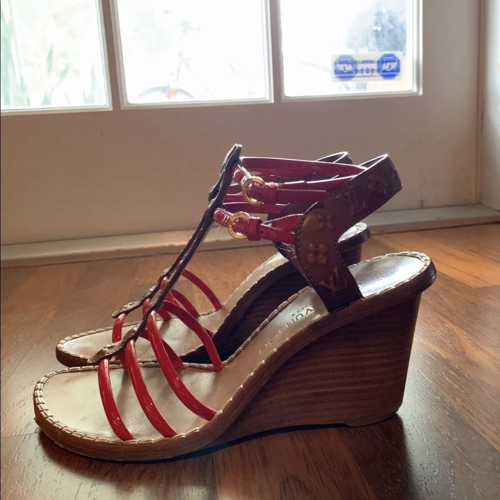 Louis Vuitton Key West Sandals sz 36.6 6.5